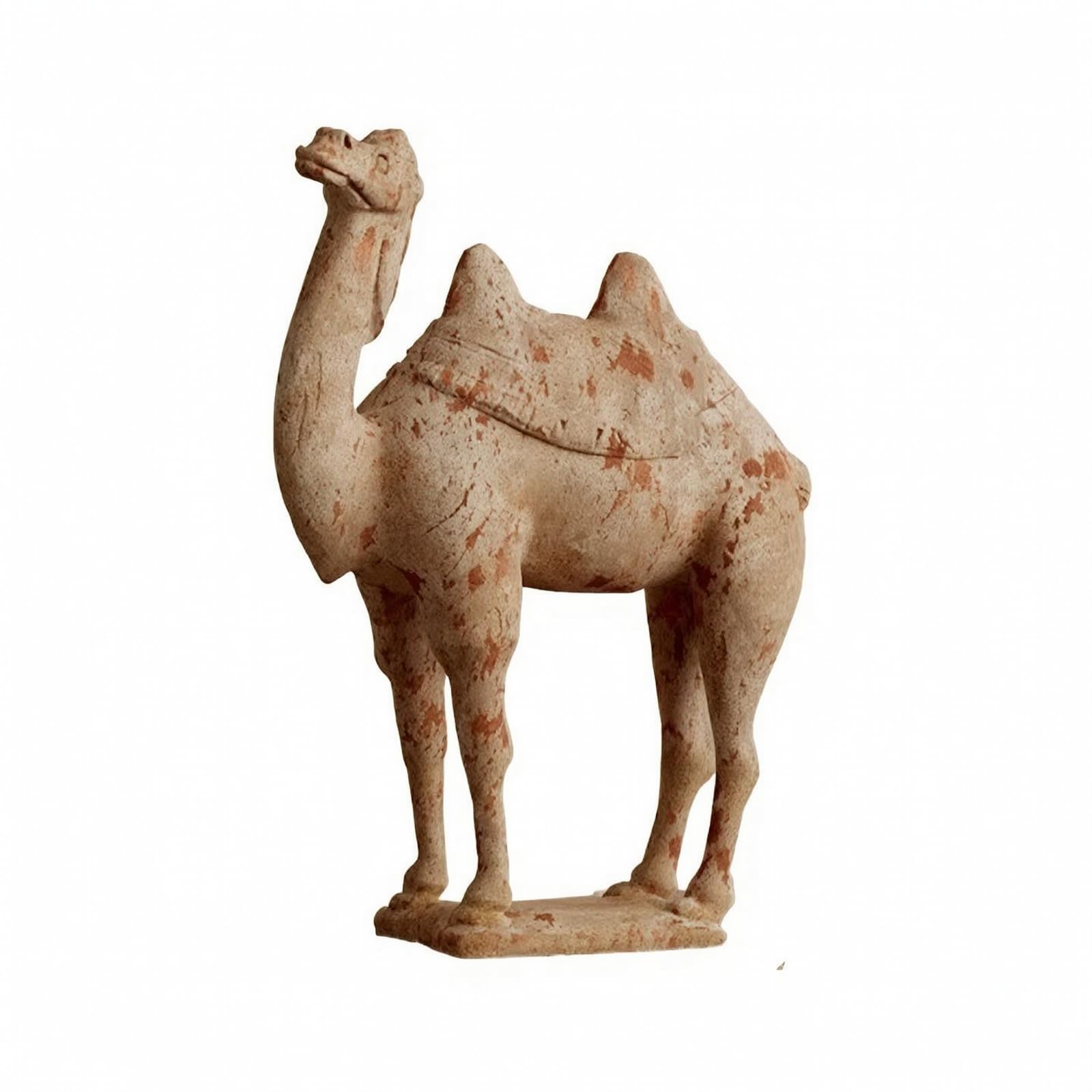 Milageto Statuetta di Cammello | Stile Vintage Rustico, Statuetta di Cammello in Resina, Figura, per Libreria, Ingresso, Ufficio