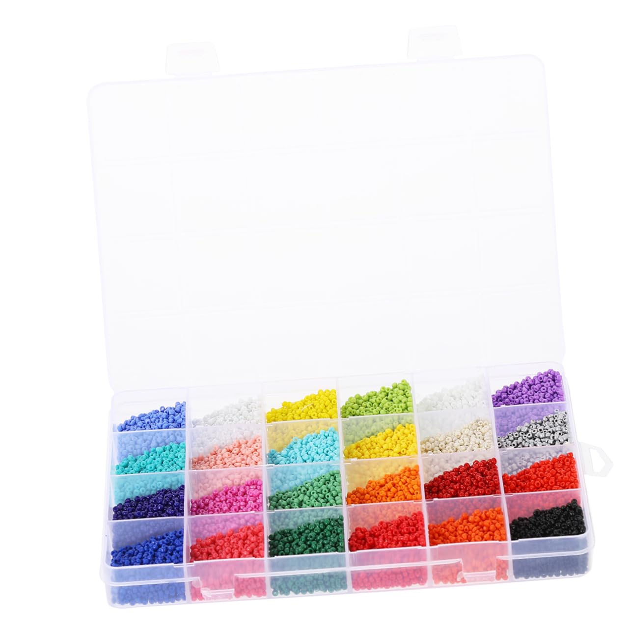 Cuentas Sueltas de Vidrio Redondas 2mm para Joyería DIY