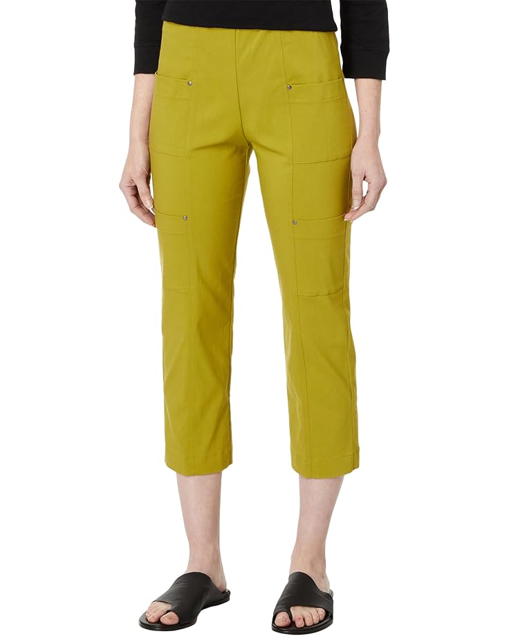 Elliott Lauren Control Stretch Pull-On Cropped Cargo Pants - Main View