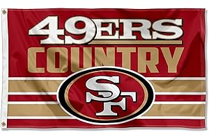 49ers American Flag: WinCraft Team 49er Country 3x5 Flag