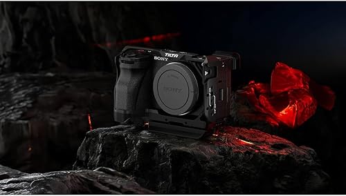 Miniatura 2 de Full Camera Cage Compatible with Sony a6700 - Titanium Gray | | Mount Accessories | Custom Designed | ARCA Ready | Compatible | HDMI CLAMP |