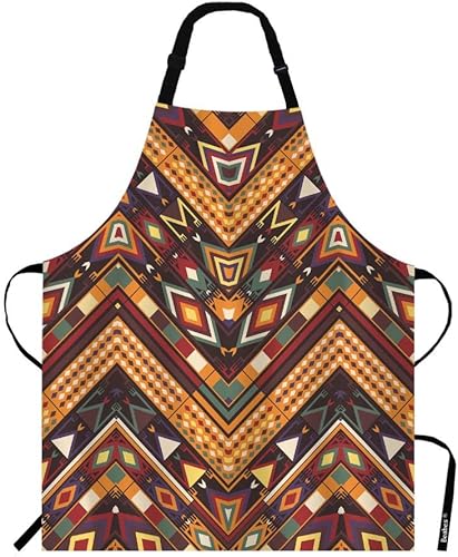 Miniatura 9 de Beabes Delantal de cocina con babero para cocina, restaurante, limpieza del hogar
