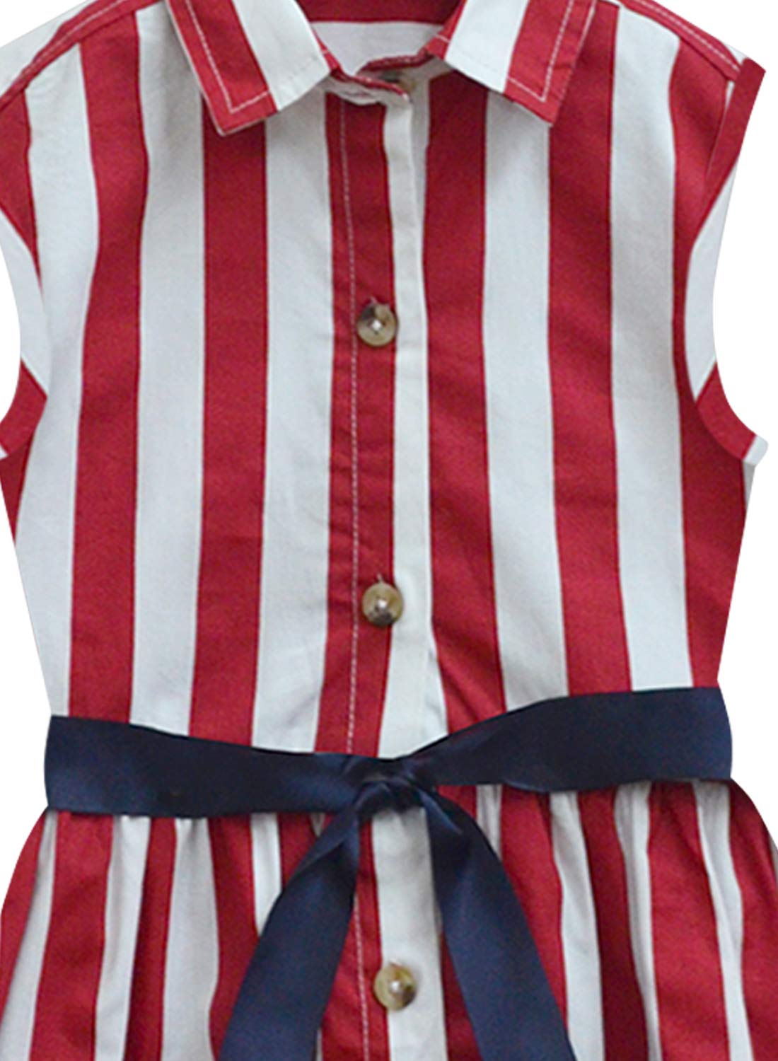 A.T.U.N. (ALL THINGS UBER NICE) Vestido casual de poliéster hasta la rodilla para niñas