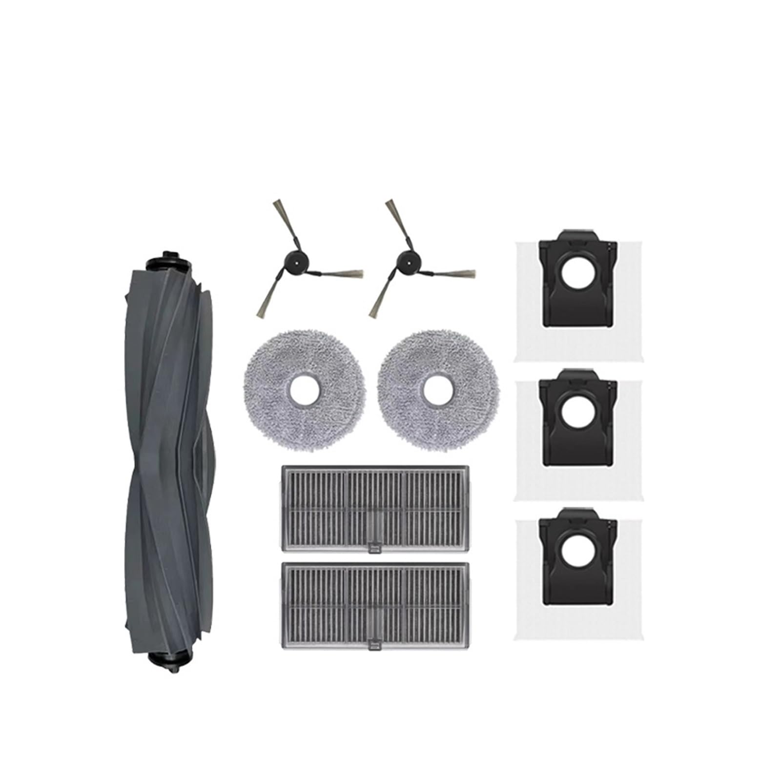 Główne Szczotki Boczne Odkurzacza, Pasujące Do Dreame X40 Ultra X40 Pro S30 Pro Ultra Części Zamienne Do Robota Ścierki Do Mopa Filtry Worki Na Kurz szczotki próżniowe i filtr(10.pcs)