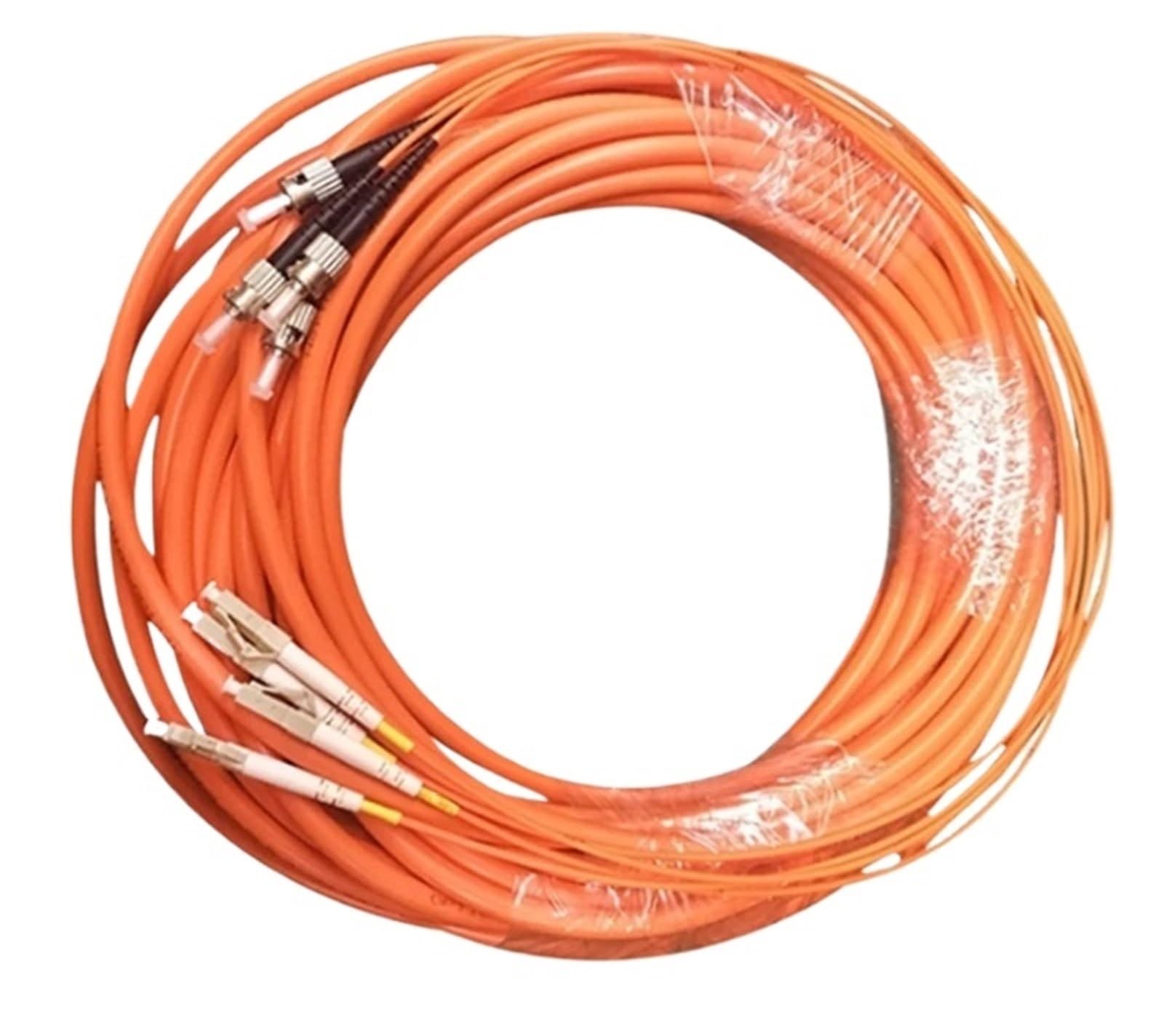 Câble de raccordement à fibre optique 4 fils pour intérieur 50-150 m (50 m FC-FC)