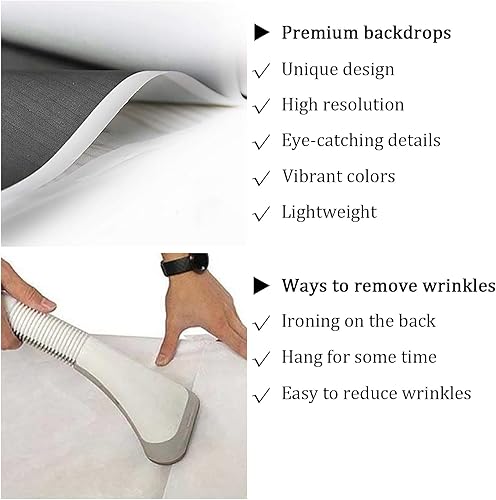 Miniatura 6 de Fondo de neón brillante retro de 7 x 5 pies, 70, 80, 90, Y2K, escenario de fotografía tropical urbano, escena callejera, colorido, punk, paisaje