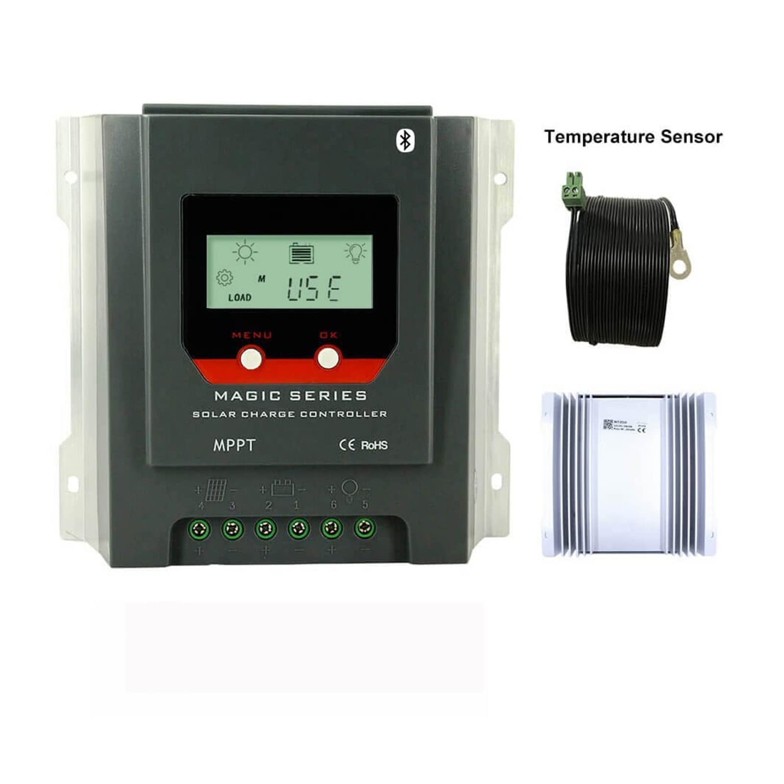 Amazon.co.jp: ソーラーチャージャーコントローラー 40A 12V 24V MPPT