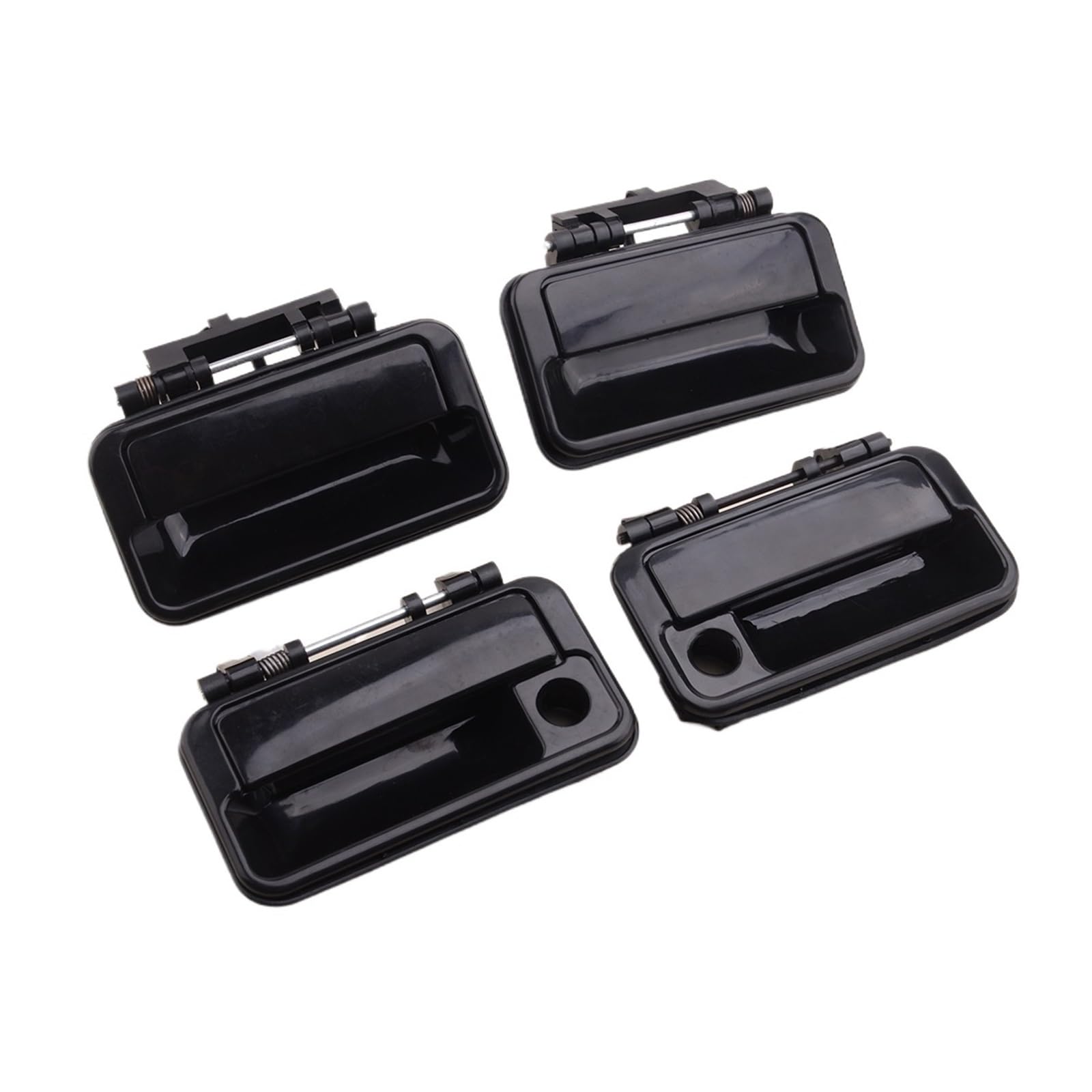 Kebjsbgtd One Color Black Car Exterior Door Handle For Su&Zuki Swift Ga Gl Glx Ch&Evy Sprint Geo Metro For Po&Ntiac Firefly 1989 1990 1991 Cars Doors Handles
