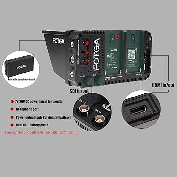 Amazon.com : Fotga A50TLS 5inch FHD IPS DCI-P3 Wide Color Gamut