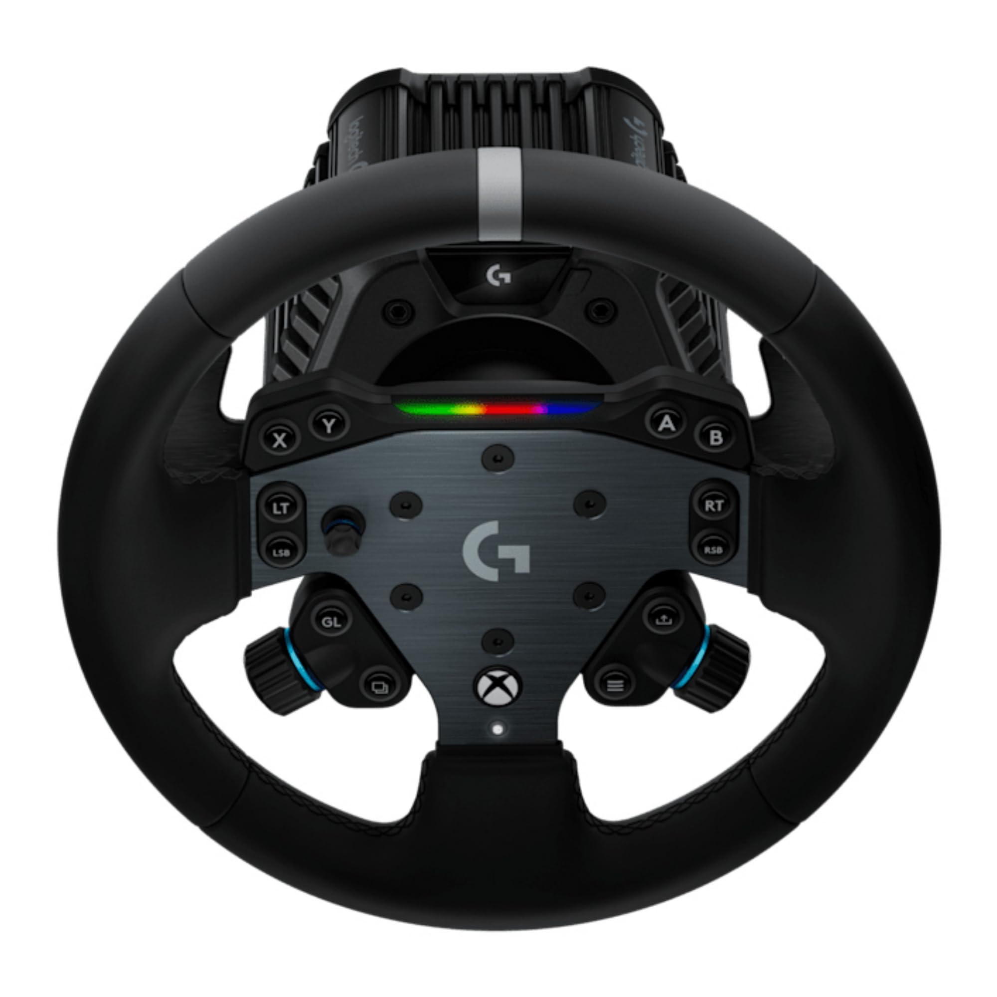 Logitech G RS50 System, 3-szt zestaw do symulatorów wyścigów | Xbox/PC, Brytyjska wtyczka zasilania - Czarny