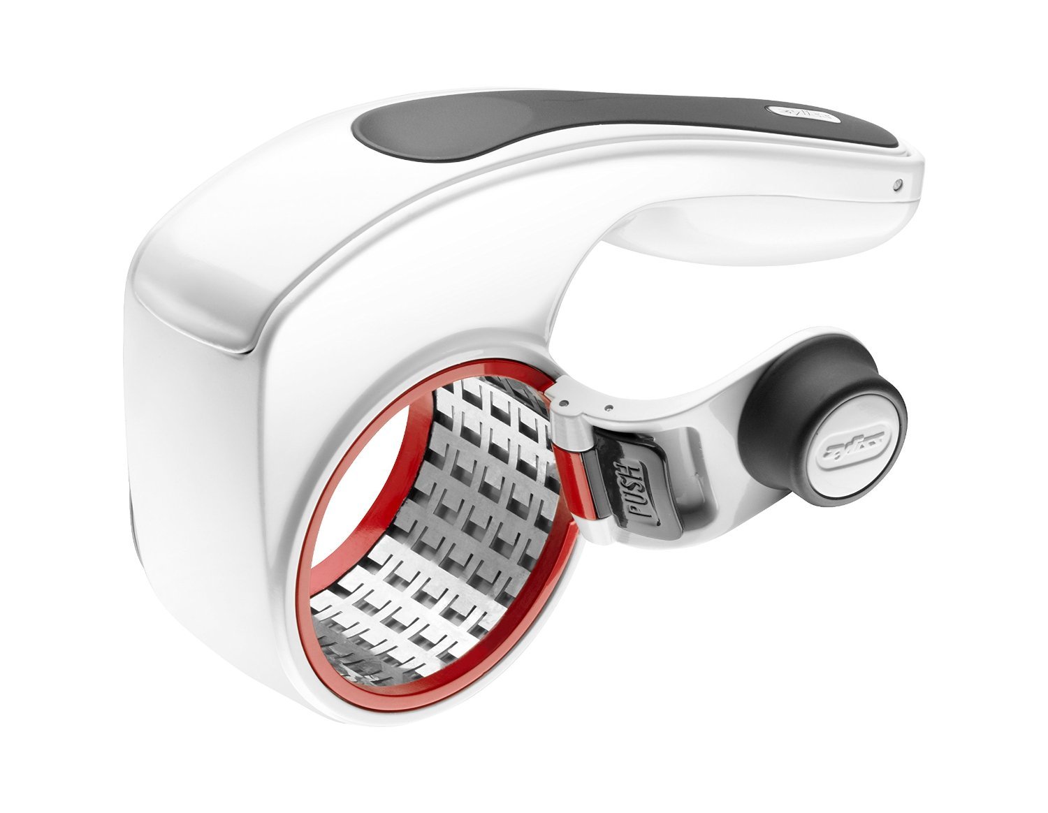 Classic Plastic Cheese Grater, White