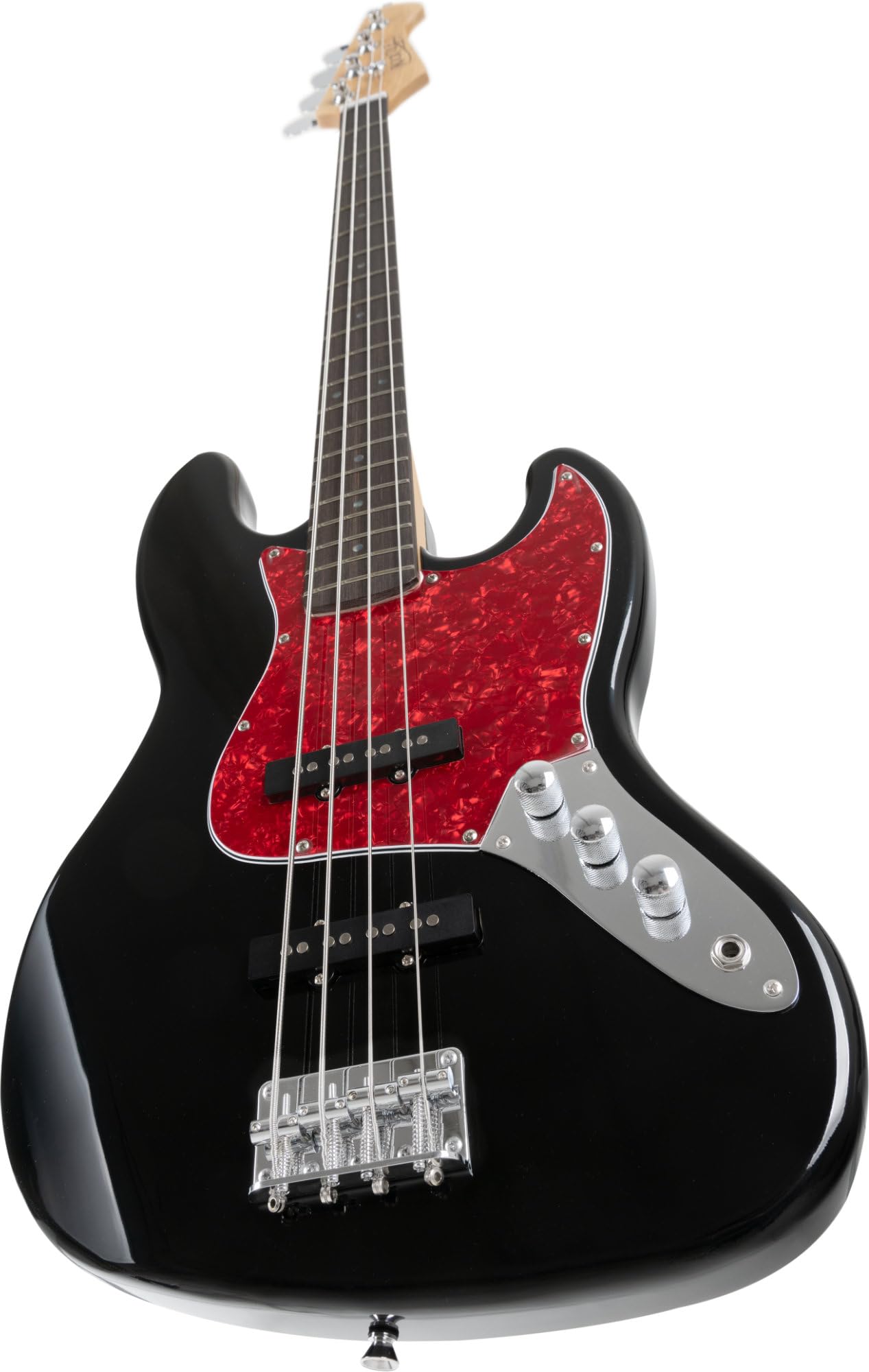 Rocktile Pro JB-30BK 70´s Deluxe E-Bass SET + Noten + CD
