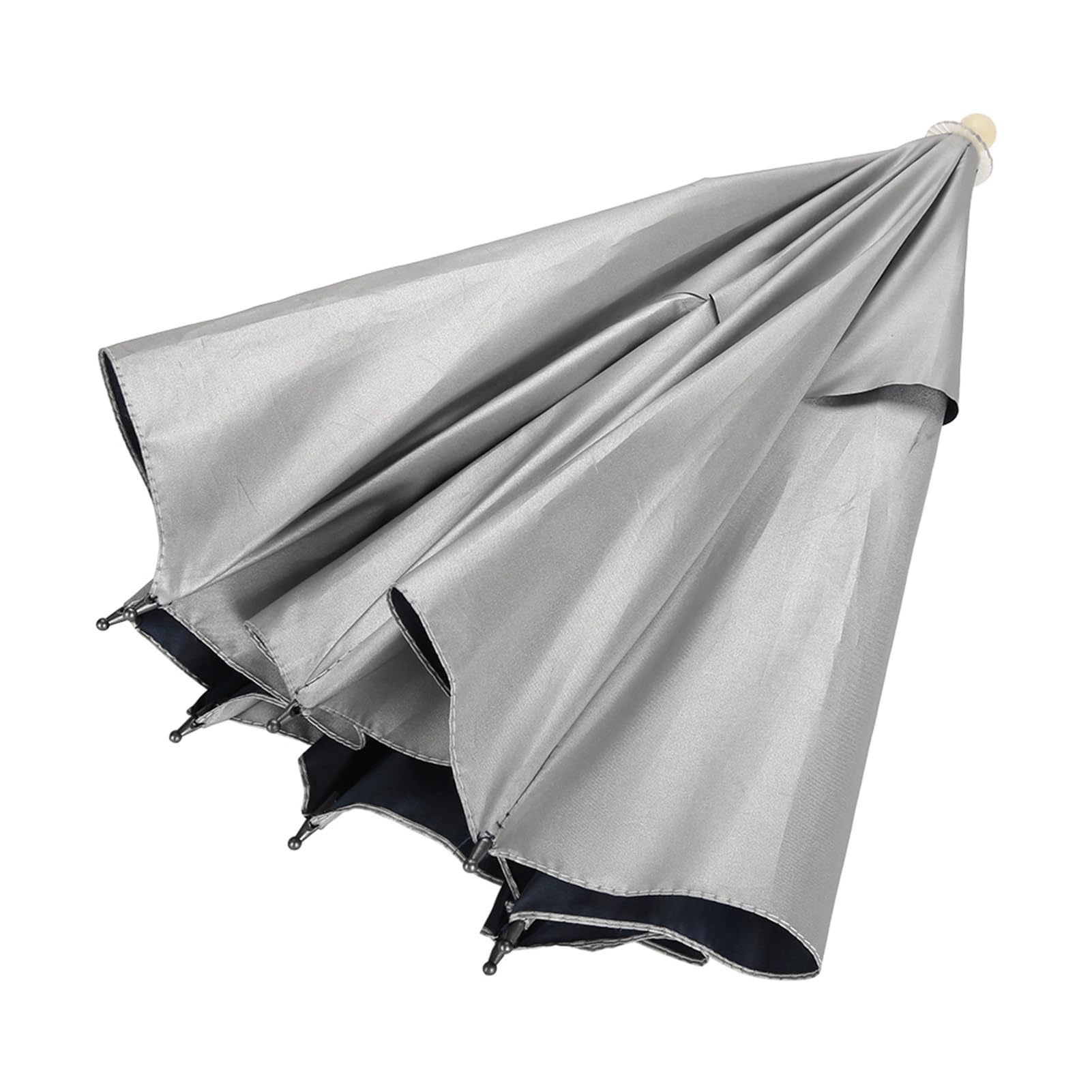 Paraguas de Cabeza, 65 cm Sombrero de Sombrilla de Pesca Plegable para Senderismo Camping Ciclismo Jardinerí