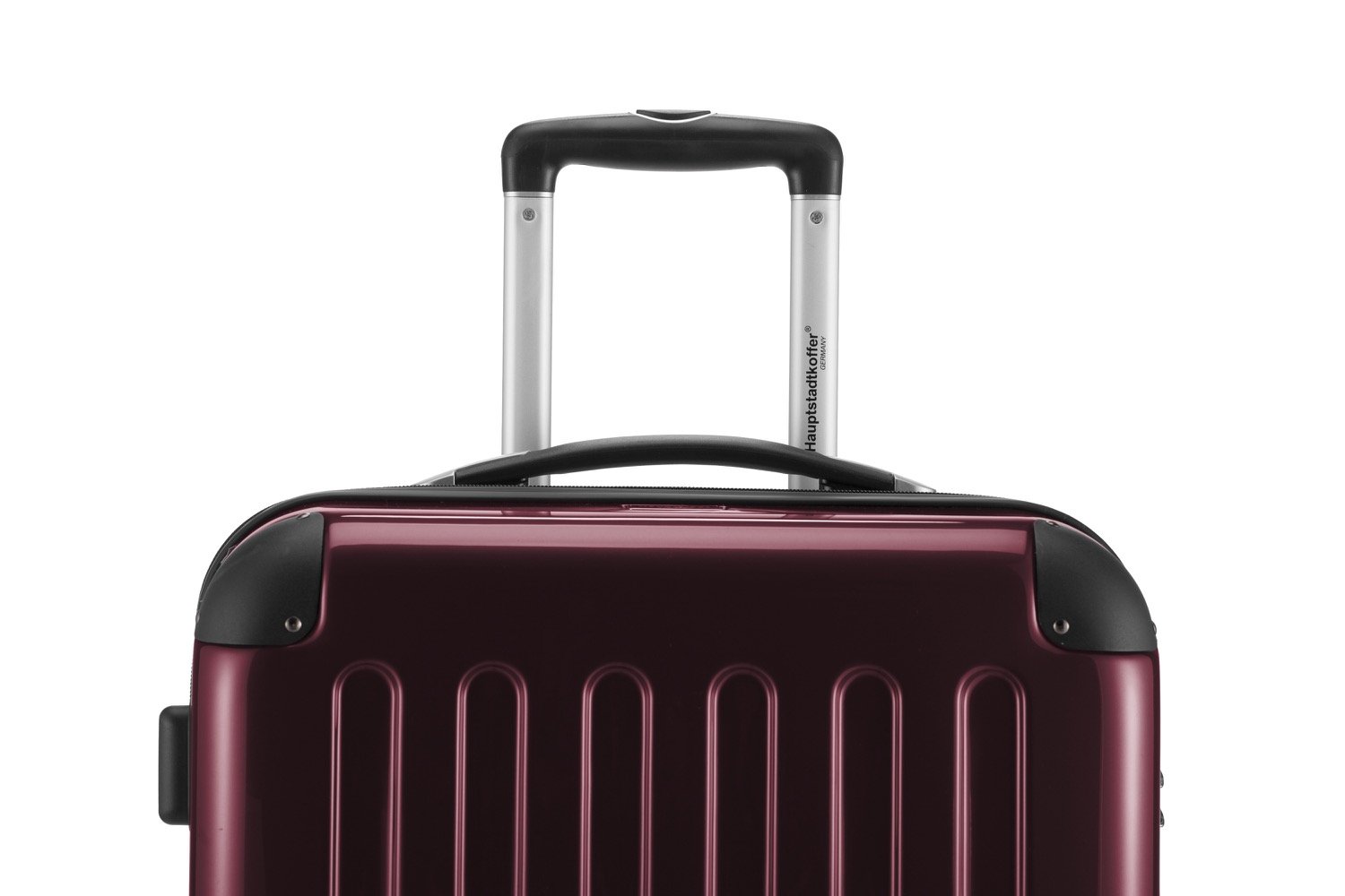 HAUPTSTADTKOFFER - Alex - Set di 3 valigie (S, M & L), 235 litri, Colore Bordeaux