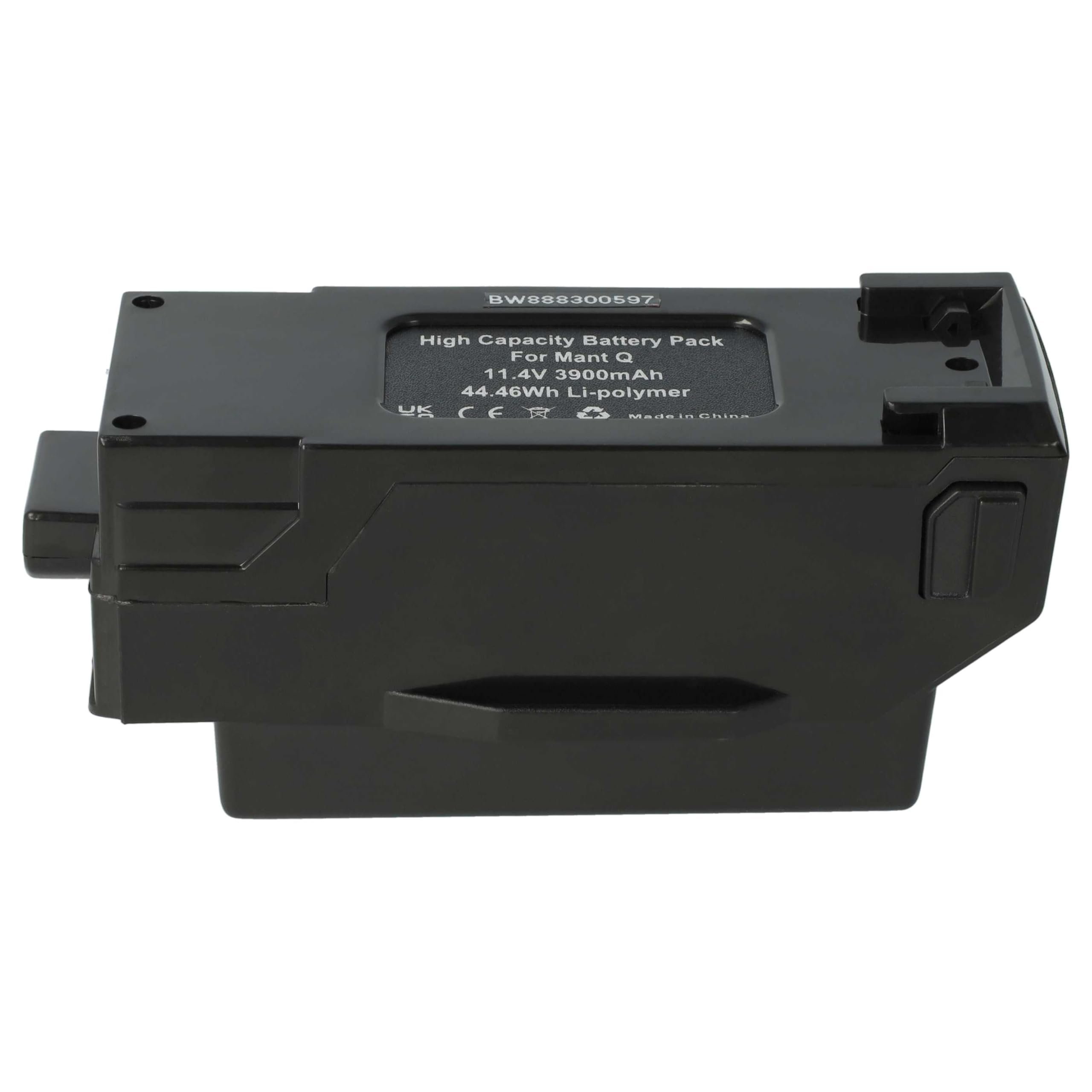 vhbw batteria sostituisce Yuneec YUNMGB3S2800, YUNMQB3S2800 per drone quadricottero multicottero (2800mAh, 11,4V, Li-Poly)