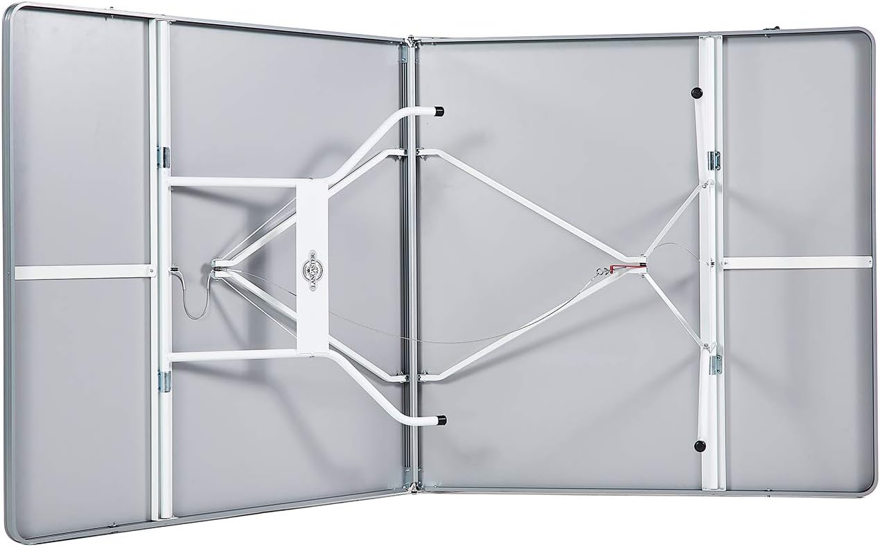 Crаzу Clеаrаnсе Lancaster Portable Indoor and Outdoor Water Resistant Silver Aluminum Folding Table Tennis Ping Pong Game Table