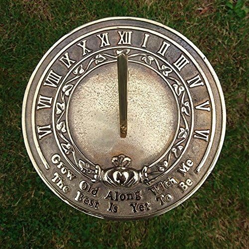 ANTIQUECOLLECTION Grow Old Along with Me Sundial Gift