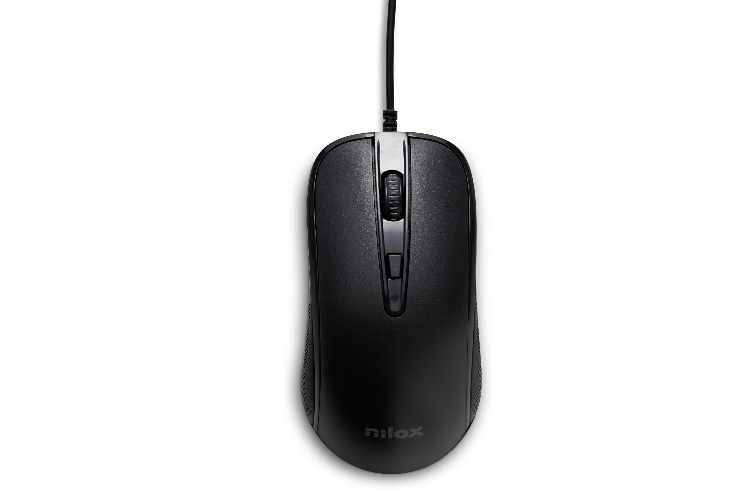 Nilox Wired USB Mouse, Black Brand