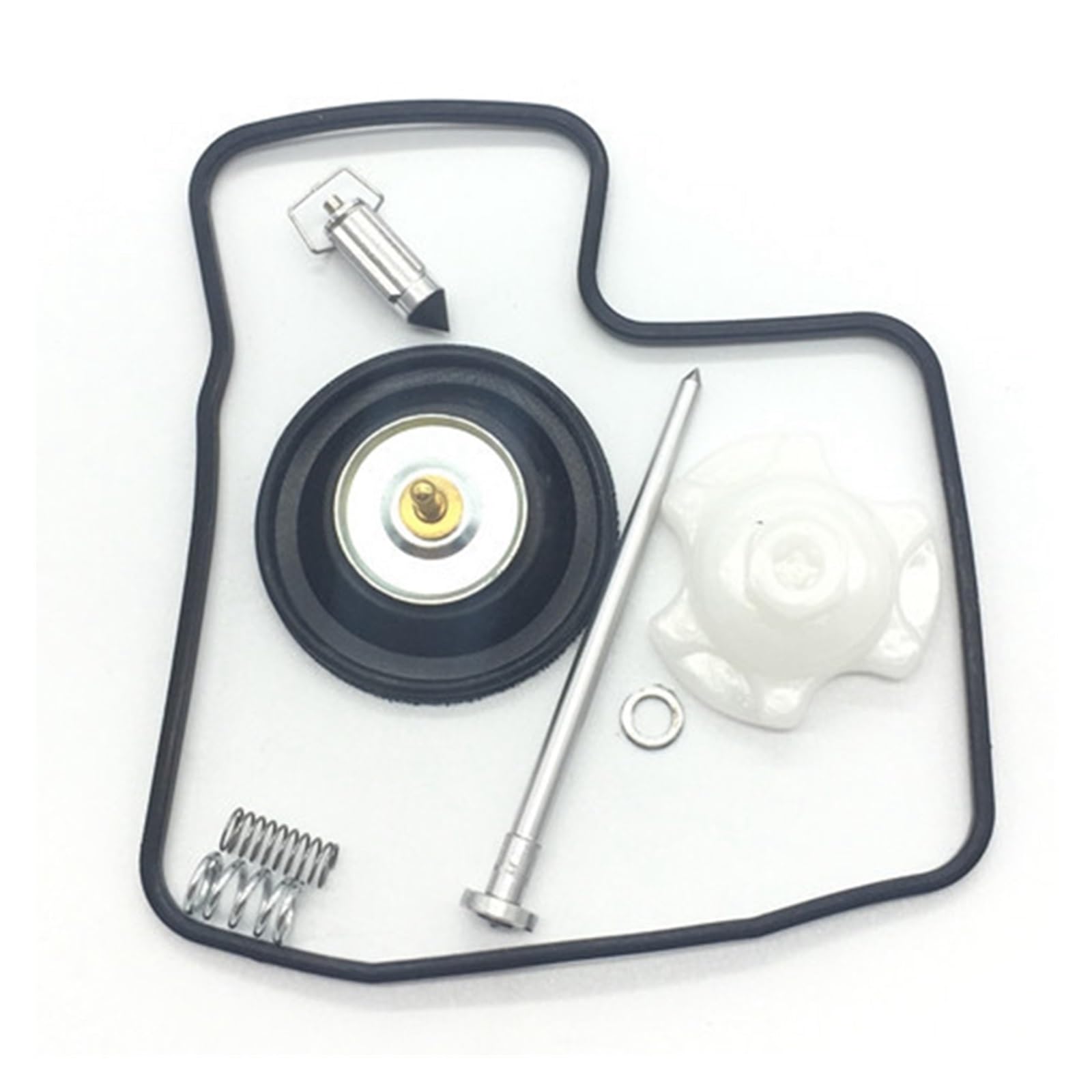 Kit Reparación Carburador para Steed 600 para Shadow VLX600 VLX VT600 C Kit De Reparación Carburador Junta Válvula Diafragma Juego Piezas Reconstrucción