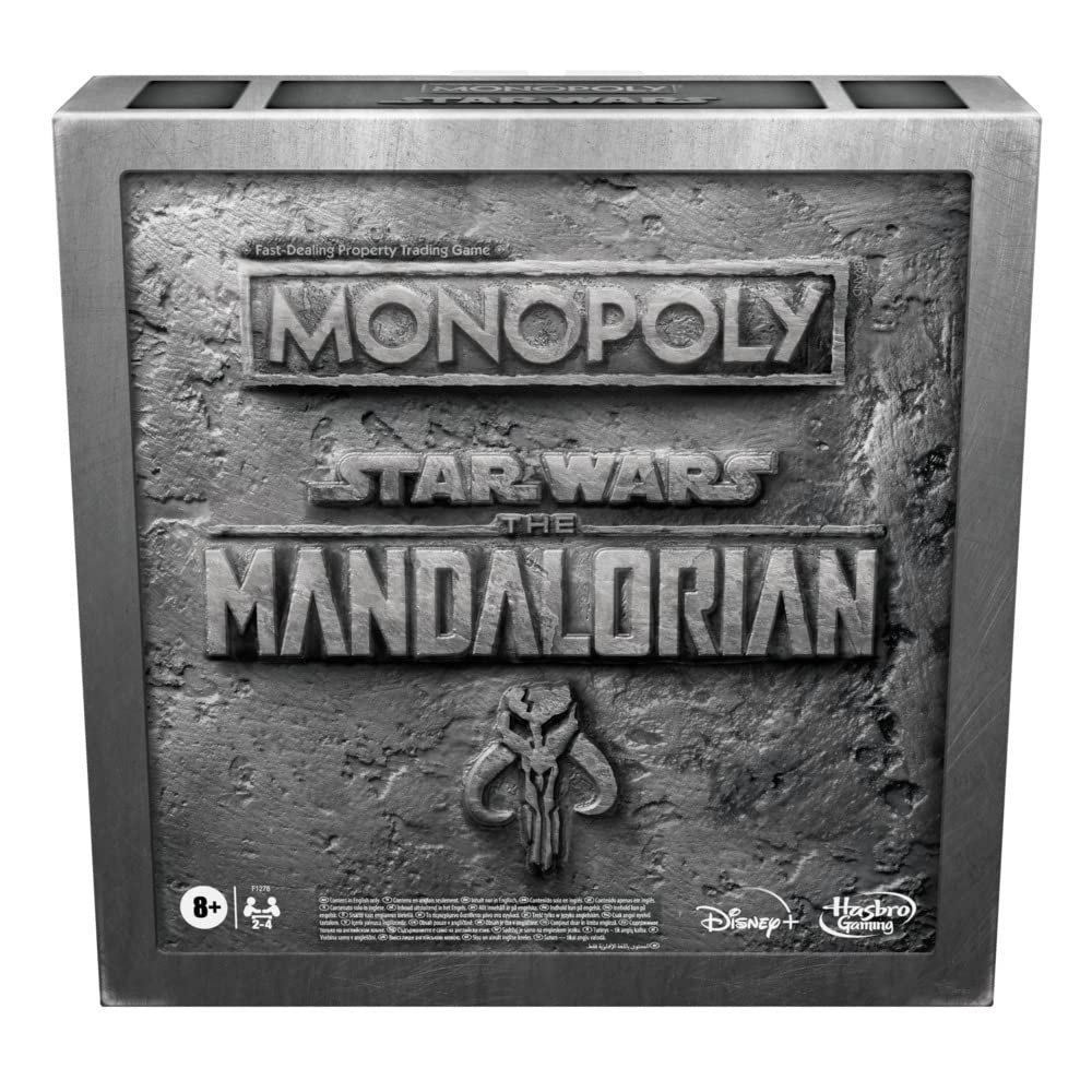 Monopoly: Star Wars The Mandalorian Edition Board Game, Protect The Child ("Baby Yoda") From Imperial Enemies