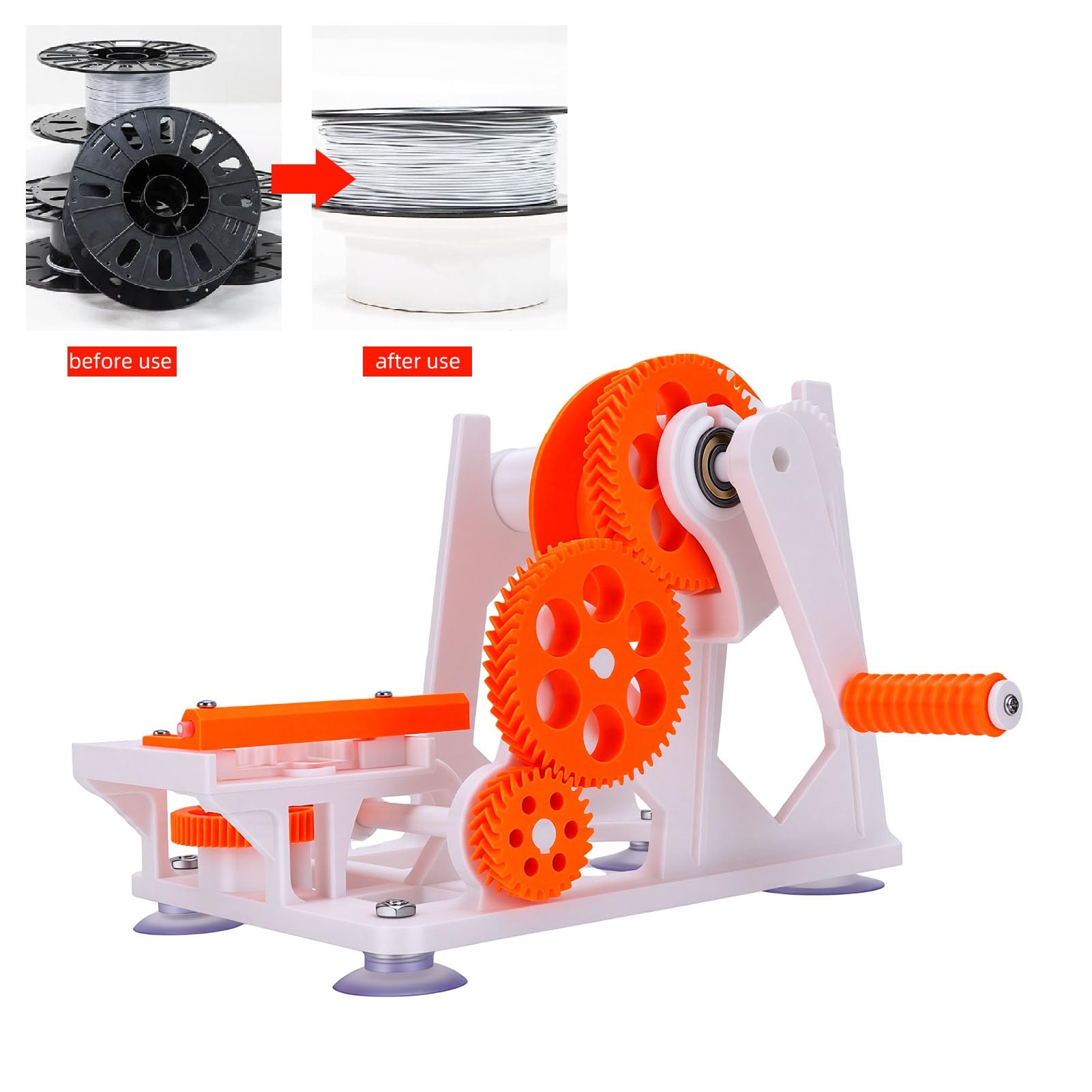 banapoy Nawijak Filamentu do Drukarek 3D, Szpula 1kg, PETG