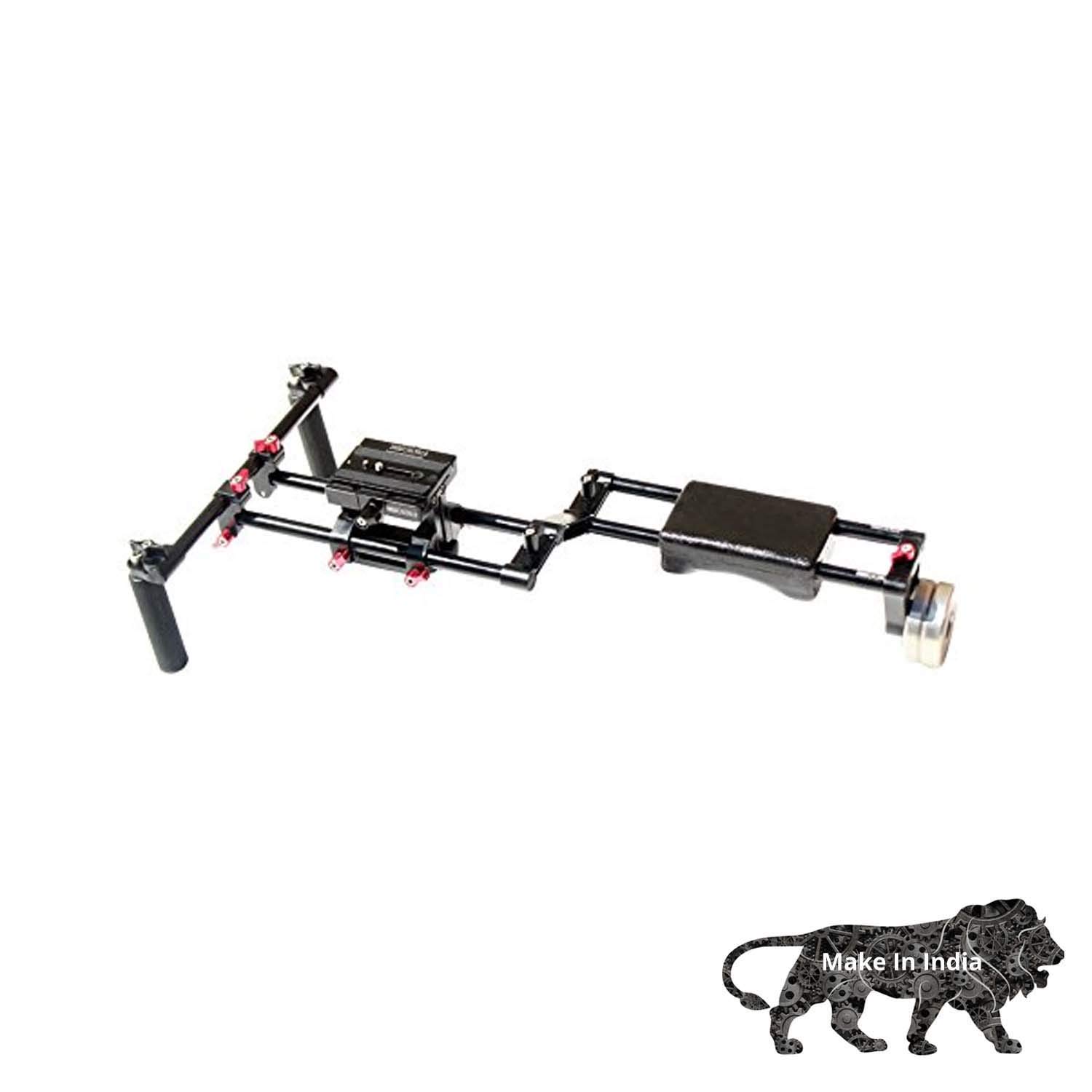 Shootvilla DSLR Camera Rig Shoulder Mount Support Stabilizer Kit Height Riser QR