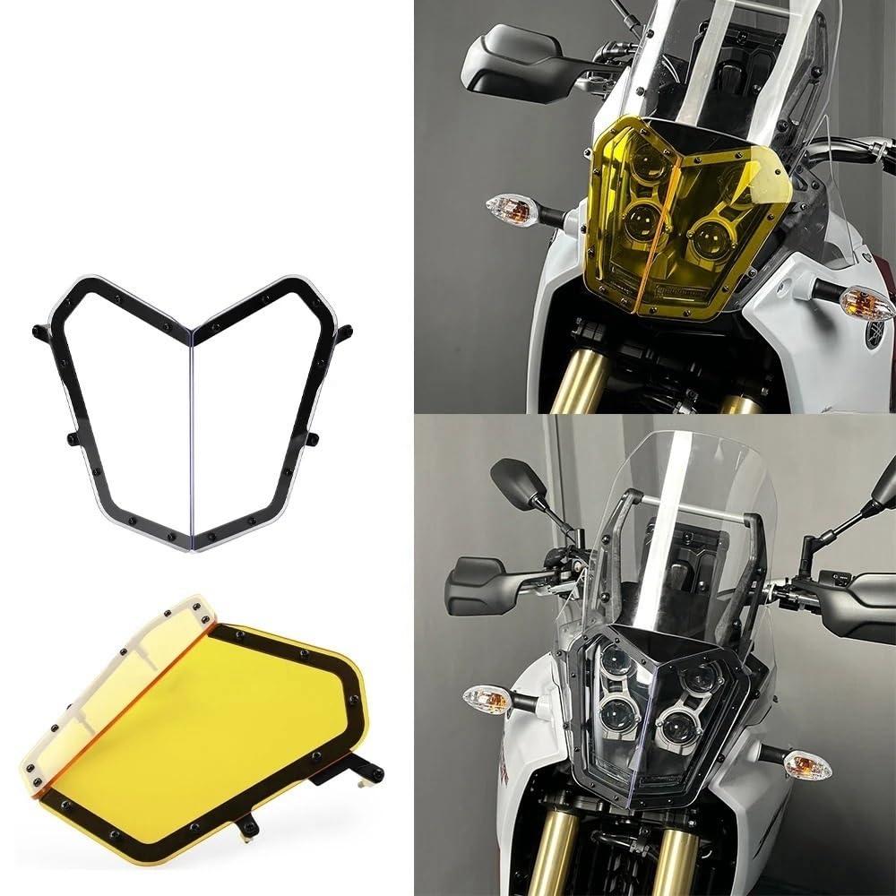 Schutzabdeckung Schutz Scheinwerfer Schutz Abdeckung Für Tenere 700 Für RALLY Für Welt Für Raid Für XT700Z Motorrad Kühlergrill 2019
