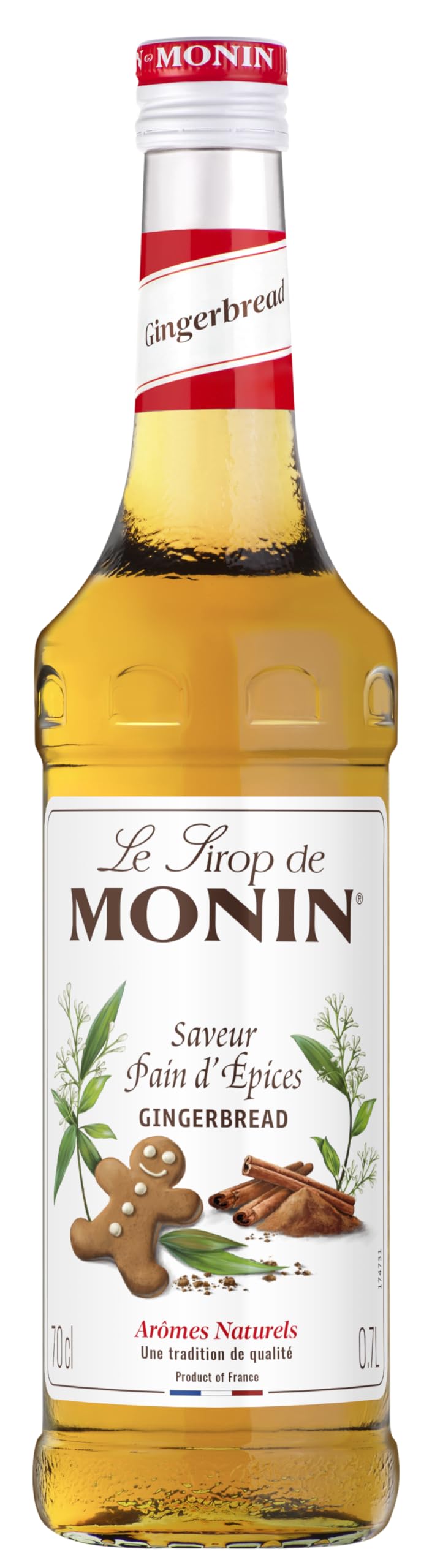 Amazon | MONIN ジンジャーブレッドシロップ 700ml | MONIN(モナン
