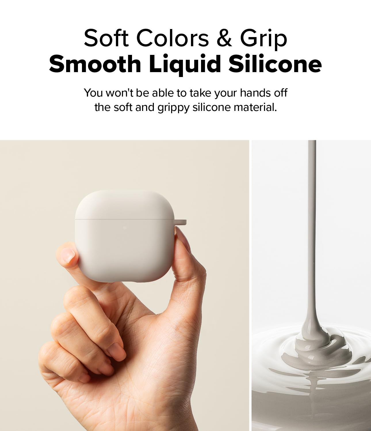 Ringke Silicone Compatible with AirPods 4 Case - Image 4