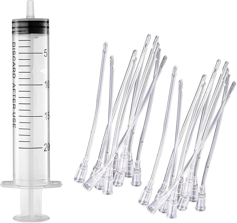 Seringa de Alimentação para Aves com Tubos Suxgumoe 20 mL