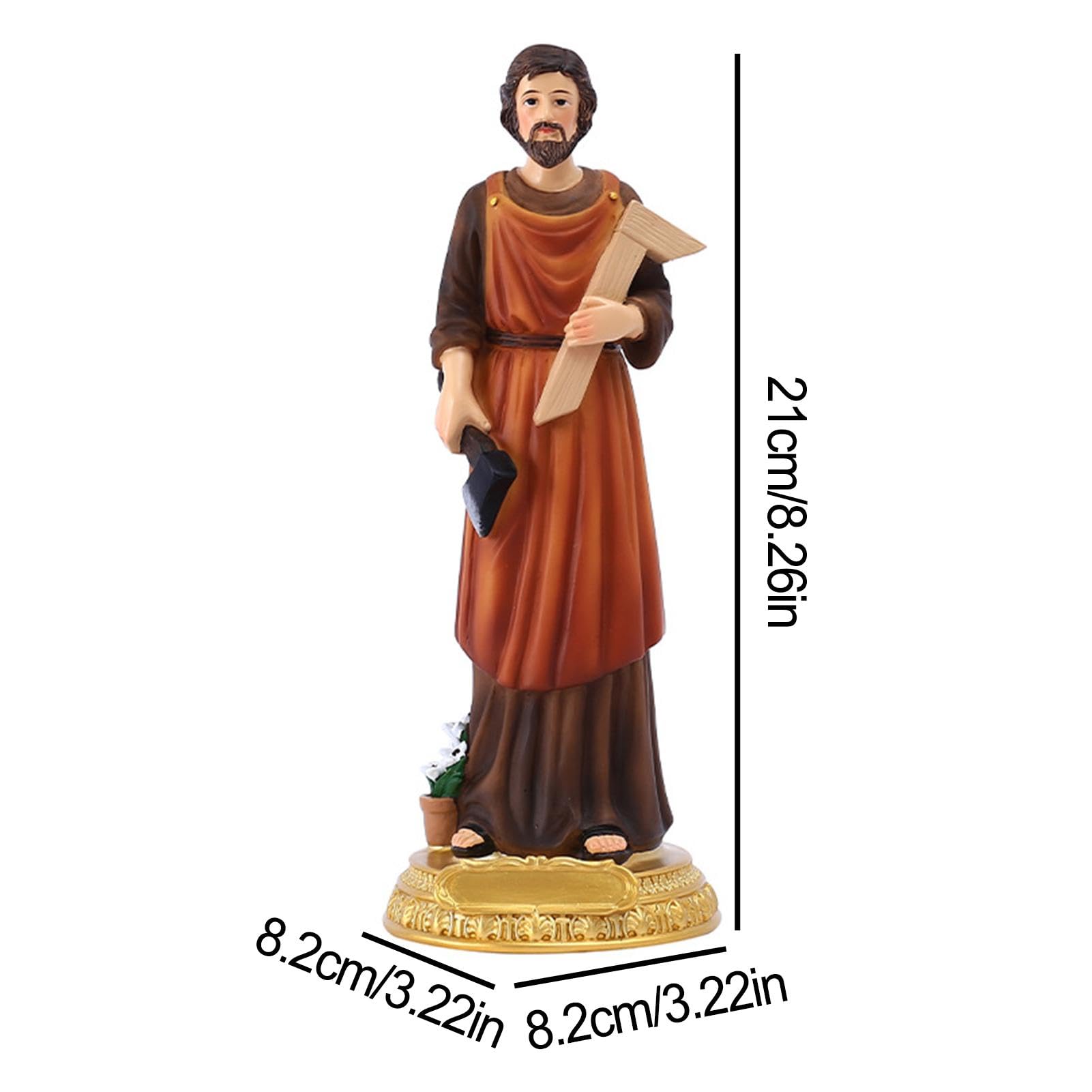 Amazon.co.jp: 聖ヨセフの置物、聖ヨセフ像、聖ヨセフホーム