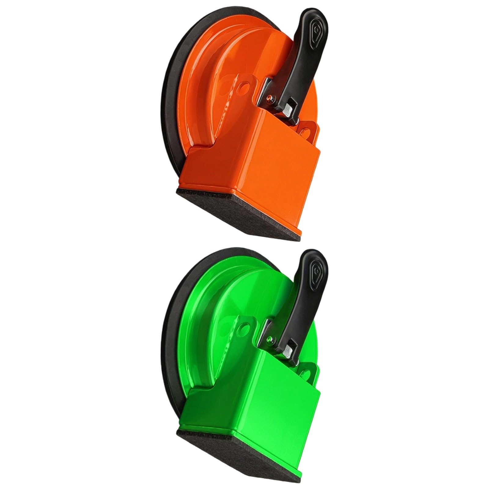 Kaccde Green And Ora Nge Strong Vacuum Floor Leak Fix Tool With 70Kg Horizontal Pulling Force For Loose Wooden Planks Ergonomic Grip Laminate Floor Tool