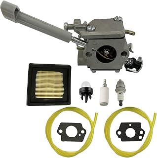BP42 Replacement Carburetor Kit, with Air Filter, Fits for Ryobi RY08420 RY08420A Backpack Blower, 308054079 308054093