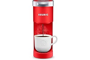 Keurig K-Mini Single Serve K-Cup Pod Coffee Maker(Poppy Red)