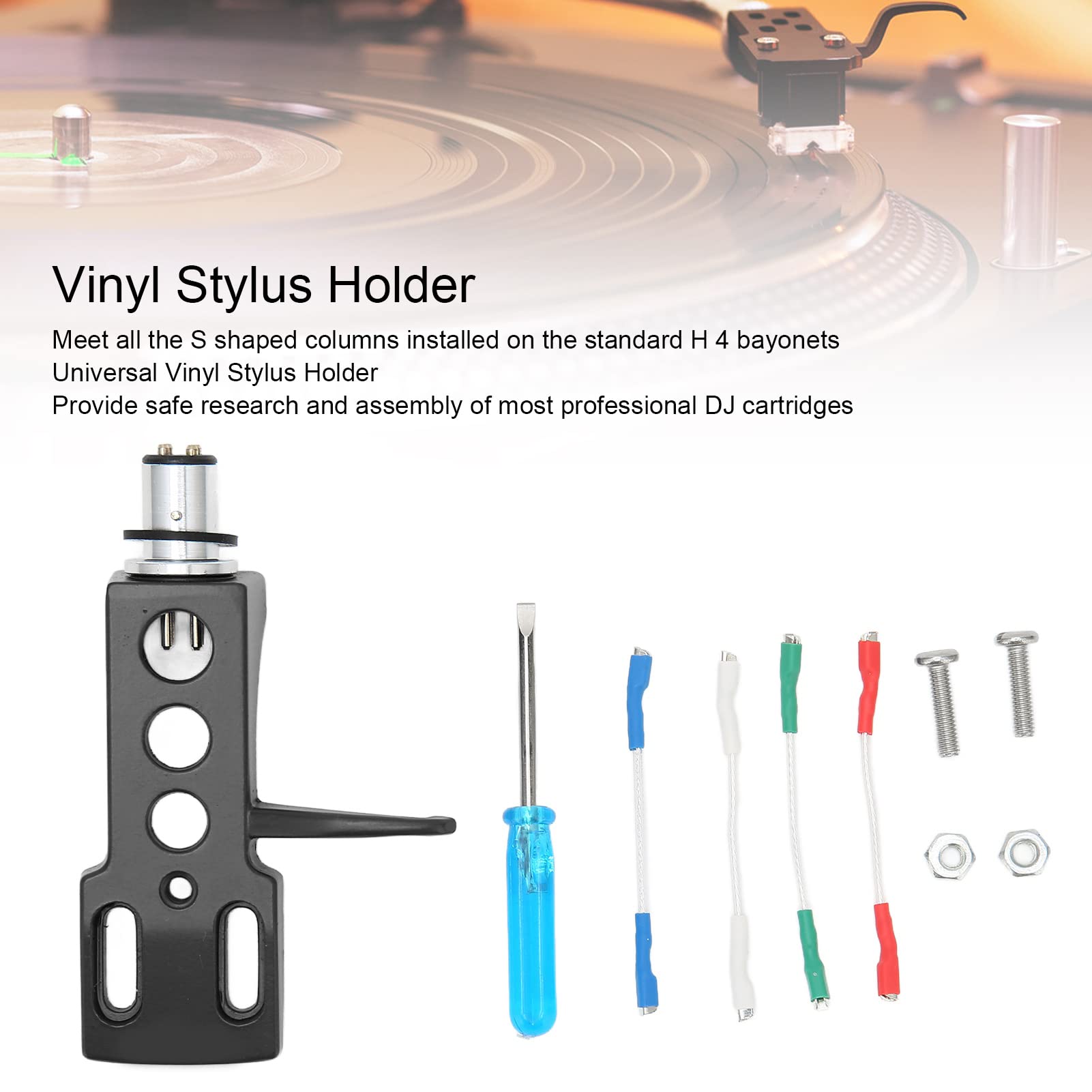 Supporto Per Testina Fonografo - Custodia Trasparente Per Aghi Giradischi, Design Universale - Foto 9