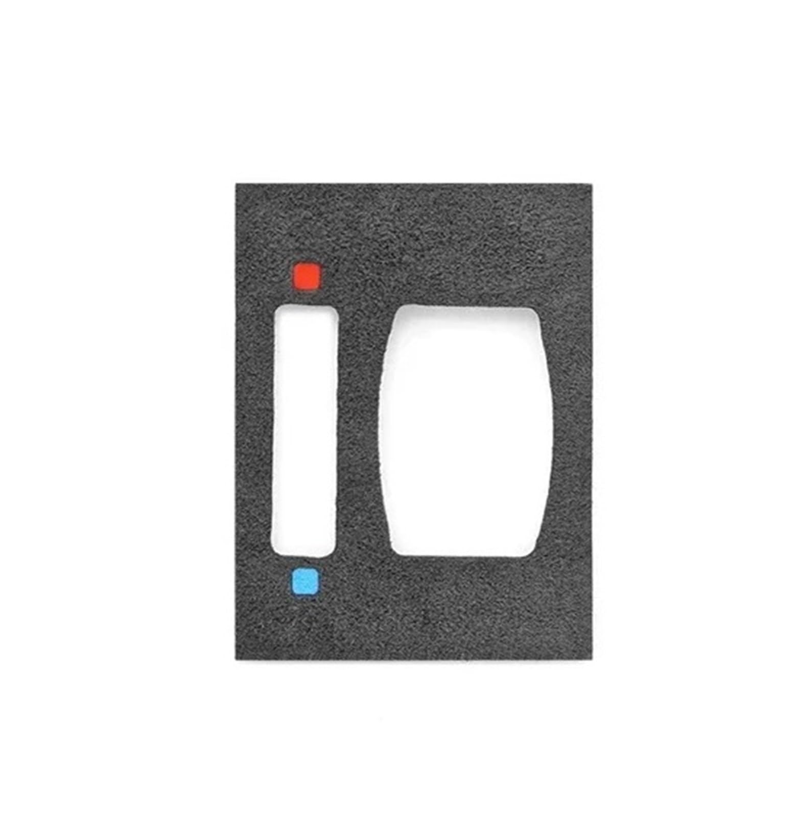 Car Interior Moulding Trim for BMW for X3 F25 for X4 F26 Car Interior Center Console Emergency Flasher Button Frame Sticker Interior Accessories(Black)