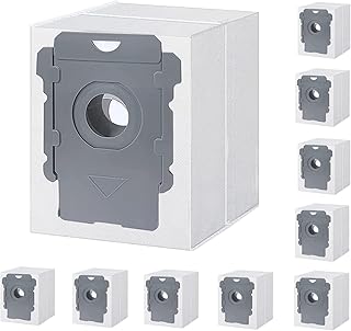 10 Pack Vacuum Bags Compatible with iRobot Roomba i & s & j Series for iRobot Roomba i3+(3550) i4+(4552) i6+(6550) i7+ i7Plus j7+(7550) i8+(8550) s9 s9+(9550)