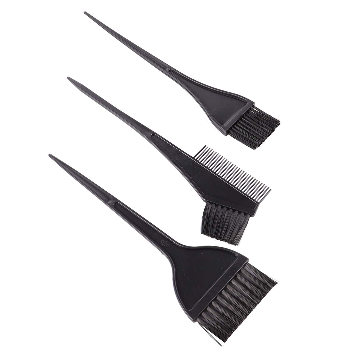 FOMIYES 3 Set 9pcs Hair Dyeing Bowl Brush Set Professional Hair Coloring Tools Kit for Salon