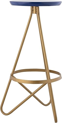 Miniatura 8 de JONATHAN Y BSL1000A Spiroa - Taburete de bar circular de metal industrial moderno de 30 pulgadas para el hogar, cocina, comedor, espacios de