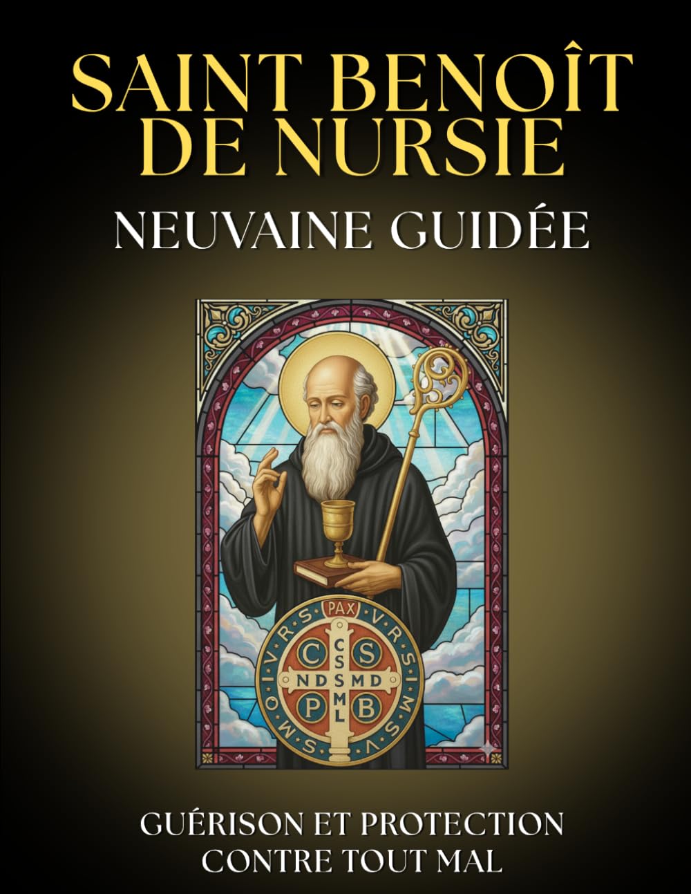 Neuvaine Guidée à Saint Benoît de Nursie : 9 Jours de Prière pour la PROTECTION Divine et la Victoire sur le MAL: Journal de Gratitude et de ... la SANTÉ et prières pour ÉLOIGNER LE MAL.