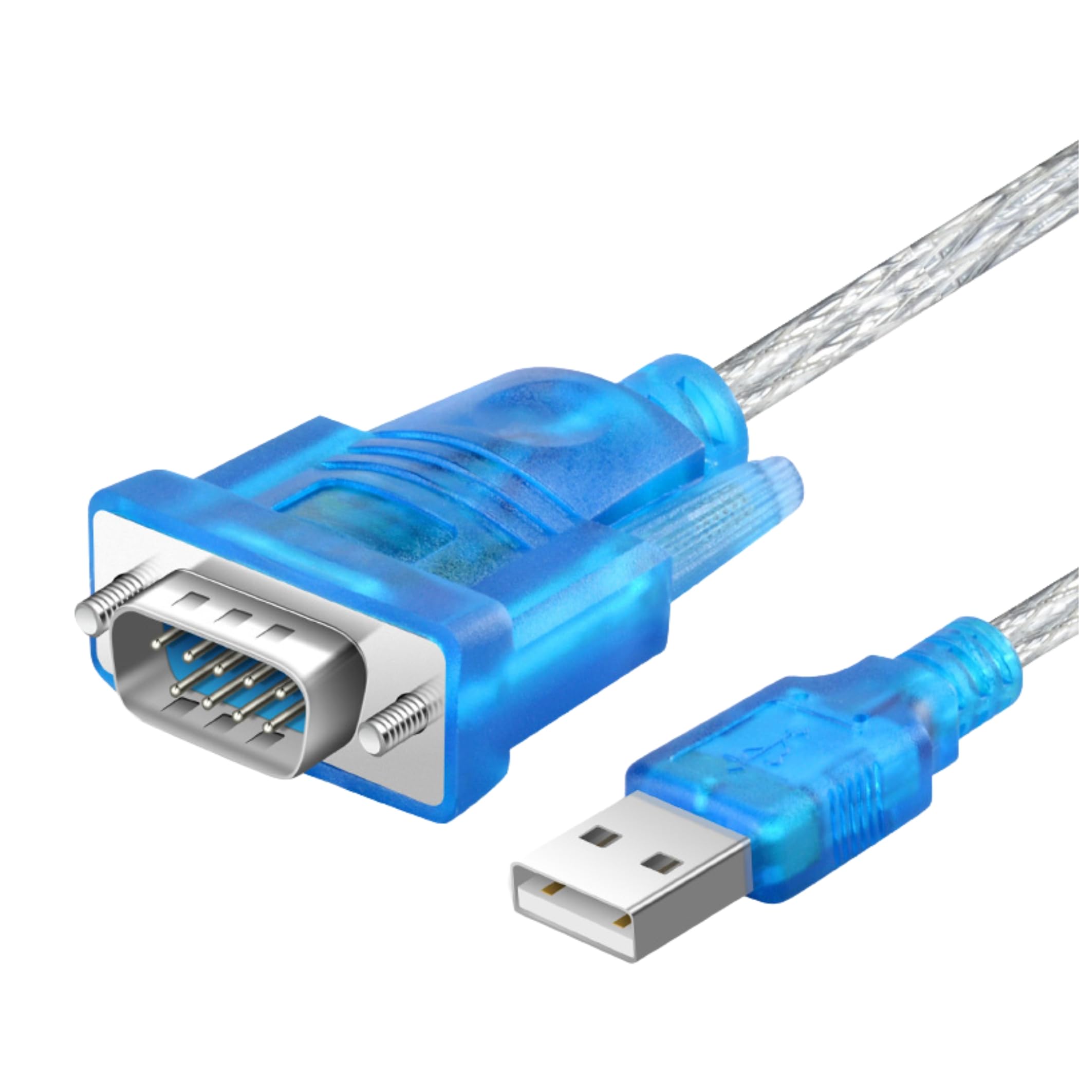 CableCreation Adattatore USB A RS232 Con Chipset FTDI, Cavo Convertitore Seriale DB9 3ft Per Windows, Linux, Mac - 4