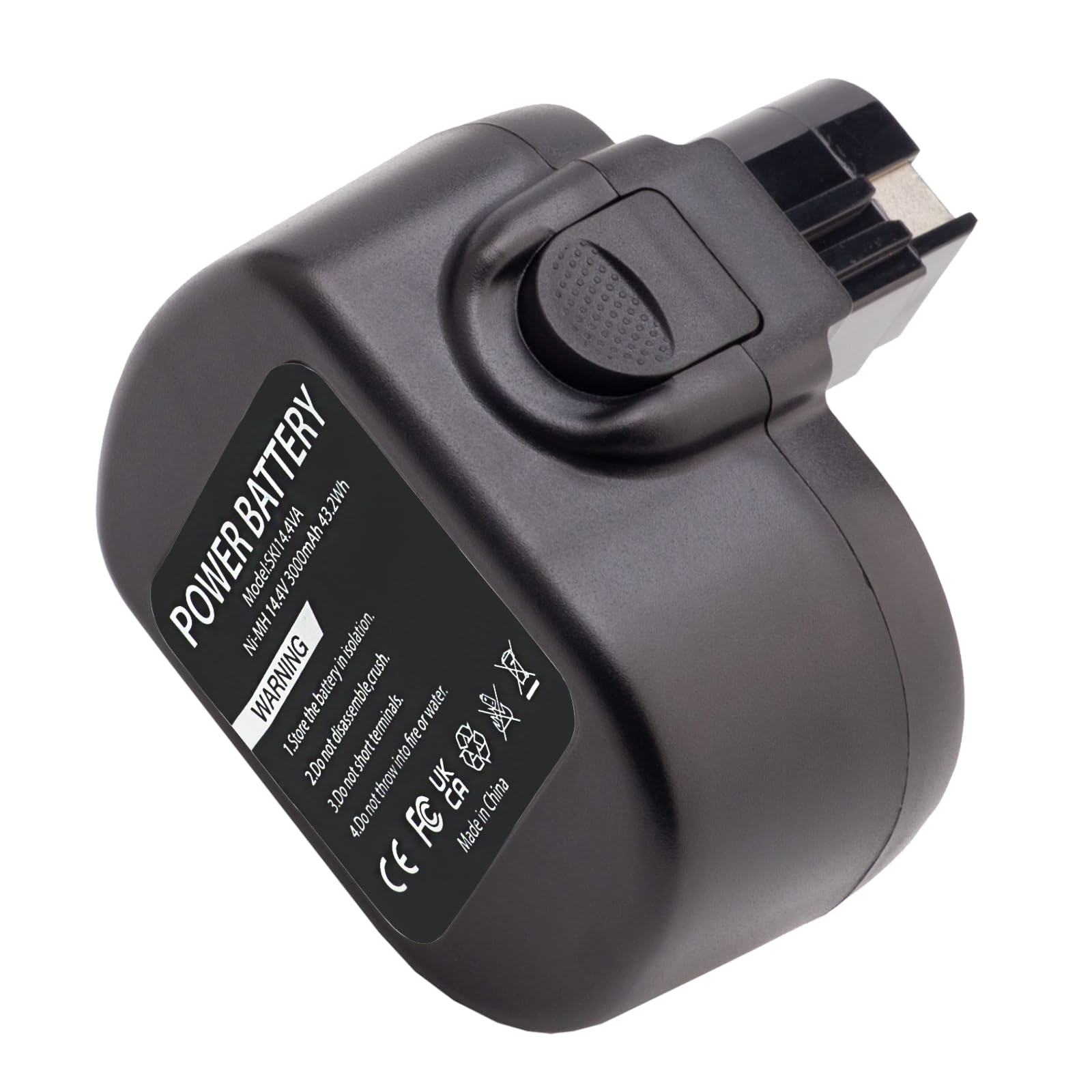 Seilylanka Batería de repuesto para herramientas eléctricas, 14,4 V, NI-MH, 3000 mAh, batería para herramientas eléctricas SKIL 144BAT 2565 2566 2567 92994
