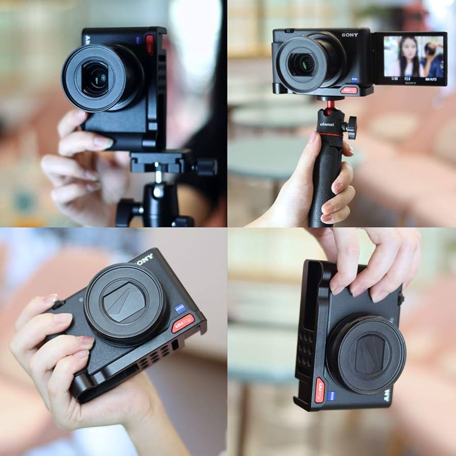 zv-1 メタルグリップカバー Amazon.com : ZV-1 Camera Handle Grip Bracket for Sony ZV-1