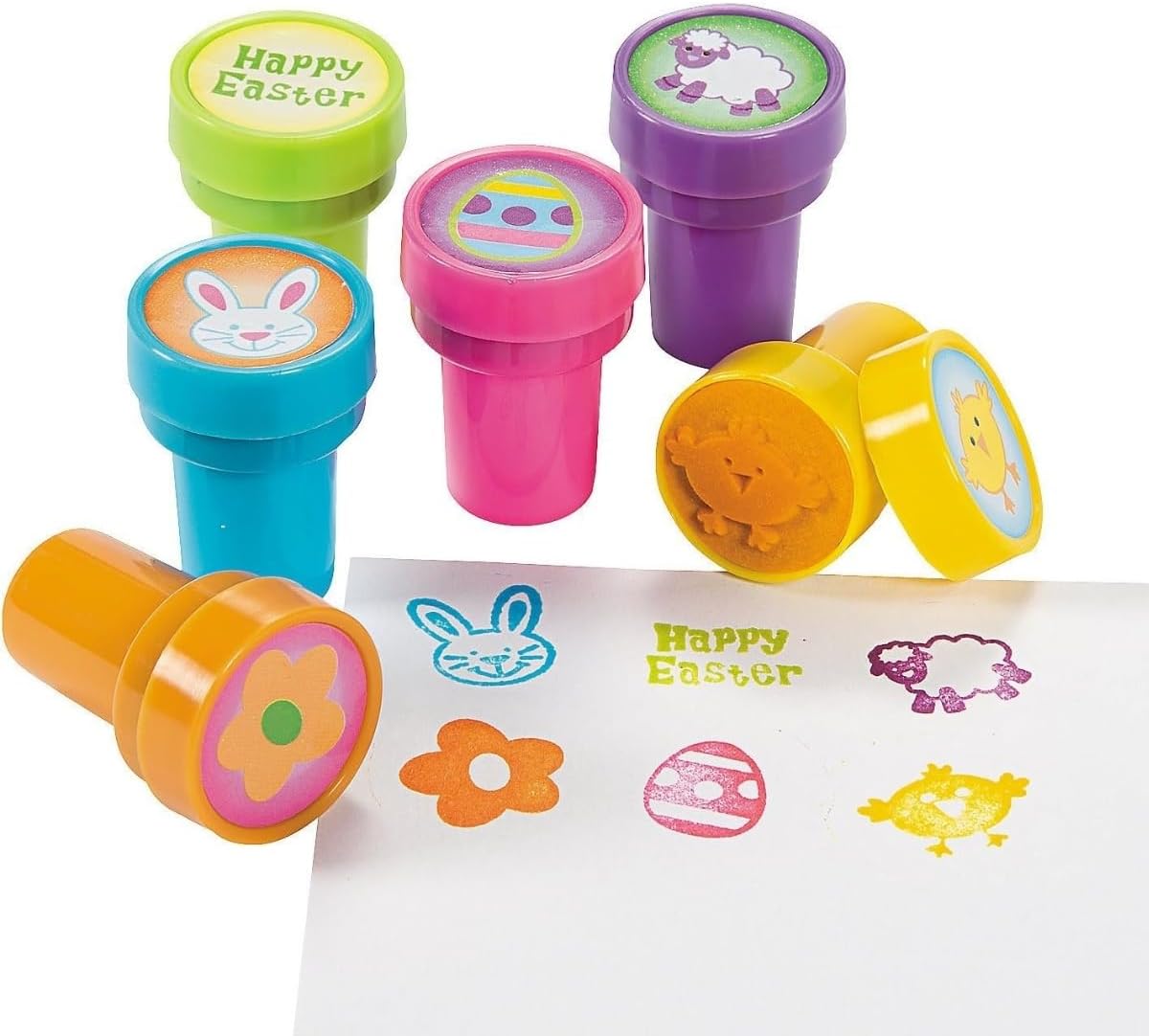 Easter Stamp Assortment (2Dz) - 24 Pieces - Educational And Learning Activities For Kids