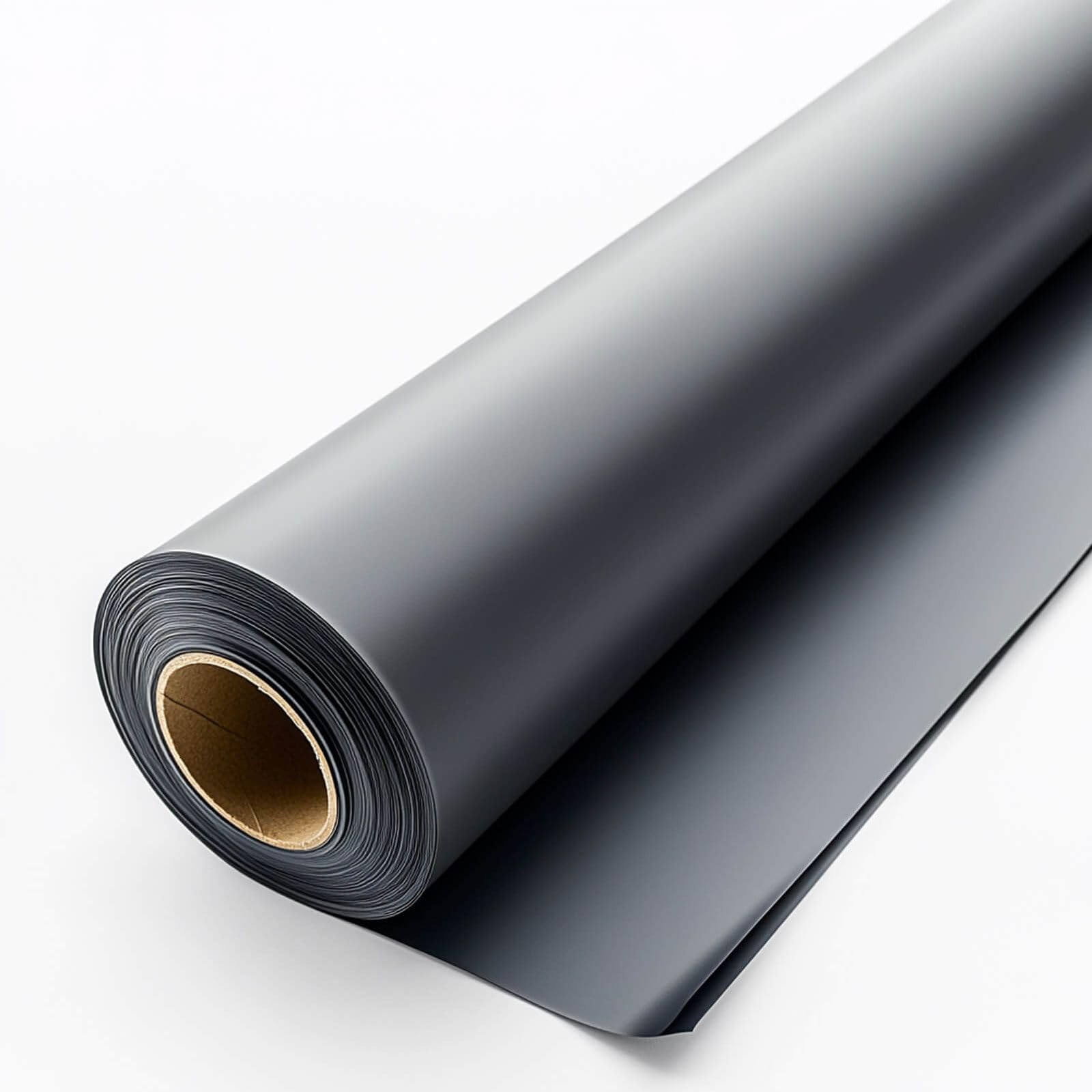 HAUSA Film de construction T200 4mx25m (100m²) 200my film de couverture- bâche extra résistant film de chape imperméable rouleau de bâche de bassin indéchirable Baufoil film de protection, noir
