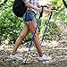 Imagen de bastón de Trekking Ajustable Ultraligero con Mango Antideslizante y Punta de Acero de tungsteno para Caminatas para Personas Mayores y Actividades al Aire Hecho de aleación de