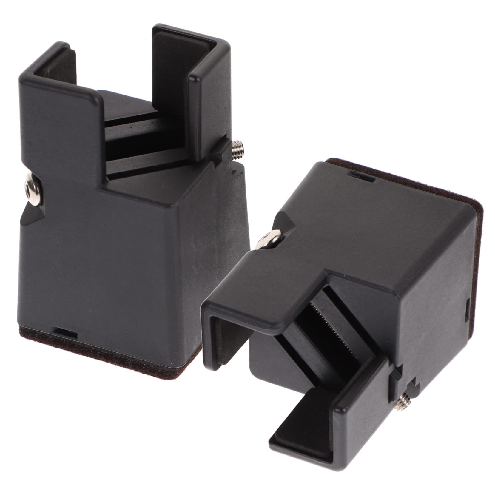 Zerodeko 2Pcs Adjustable Furniture Risers Ergonomic Height Boosters for Beds Sofas and Desks Adjustable Elevation Heavy Duty Support for Cleaning and Storage