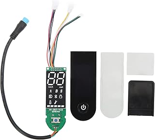 Placa Controladora De Scooter, Conjunto De Painel De Scooter Elétrico De Substituição De Painel De Metal Digital à Prova D'água Com Capa Para Xiaomi M365 PRO2