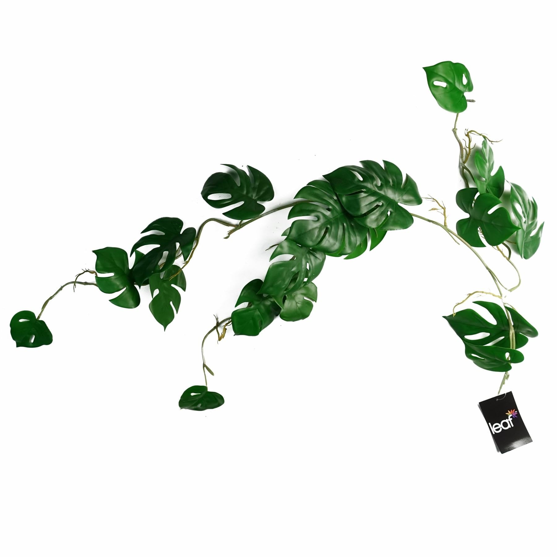 Leaf Monstera Hanging Plant - 100cm Artificial Trailing Green Realistic Plastic