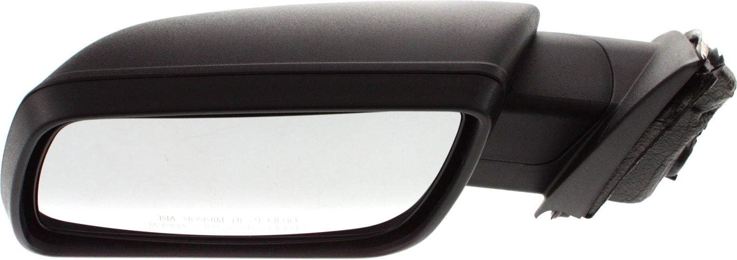 Garage-Pro Mirror Compatible with 2009-2012 Ford Flex Power, Manual Folding, Non Heated, Textured Black, Driver Side